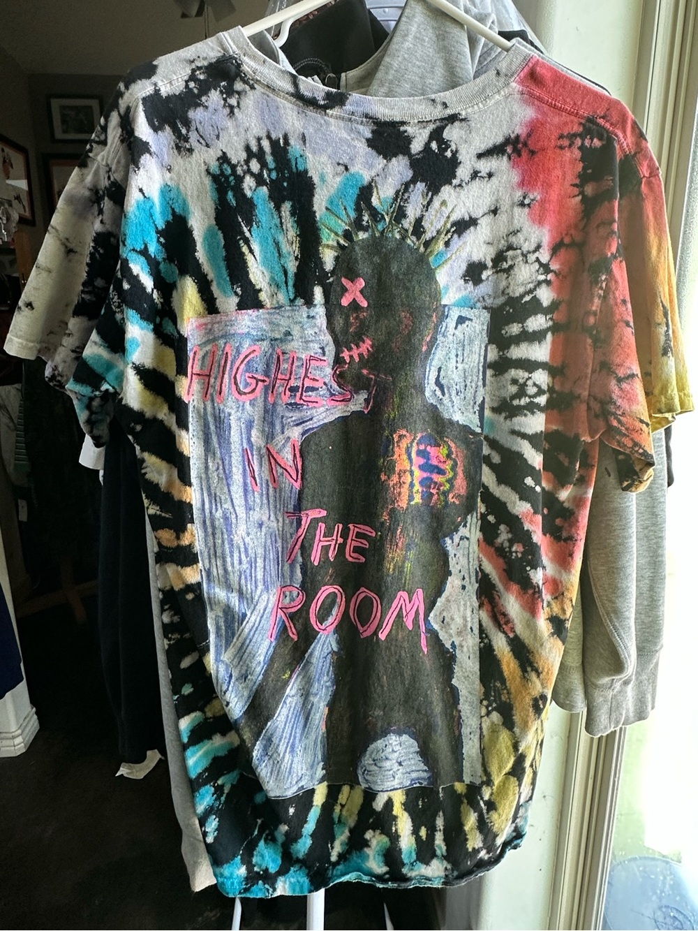 Cactus Jack Travis Scott Graphic Tie-Dye T-Shirt